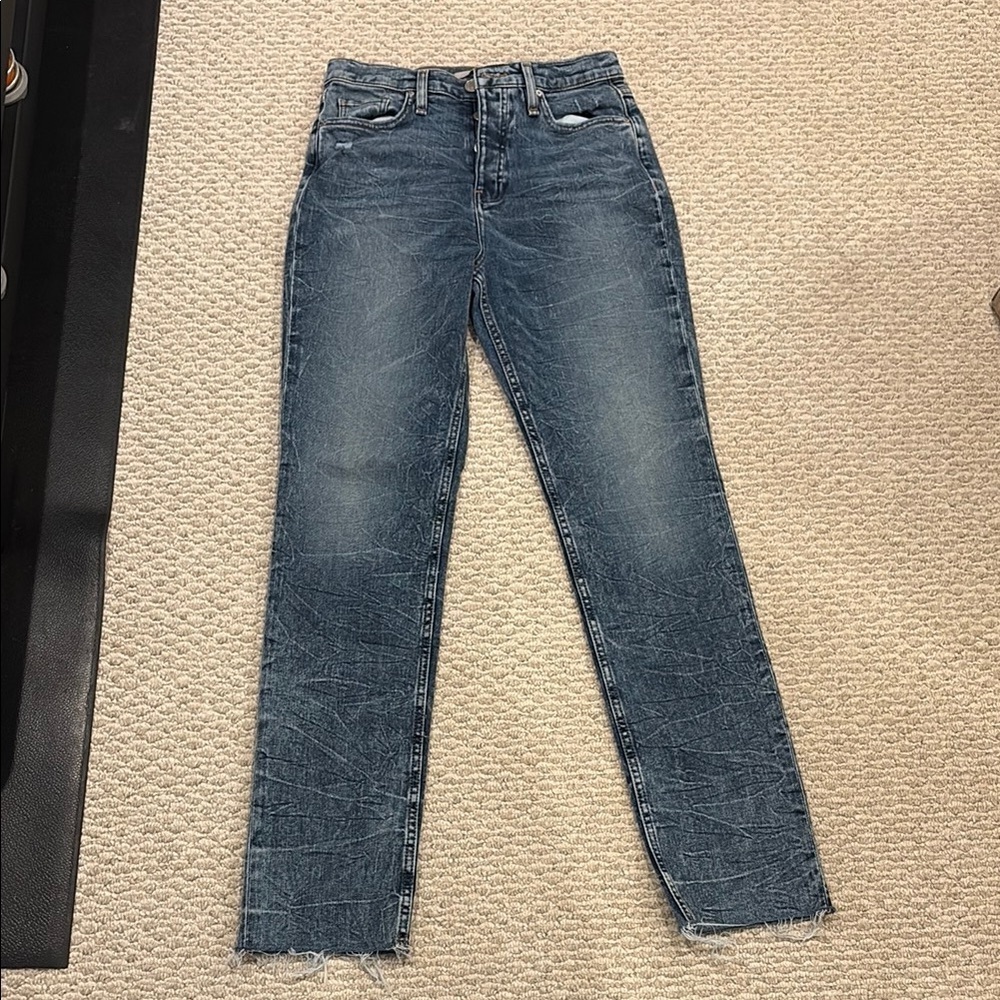 Hudson Jeans Blue Straight Leg Denim